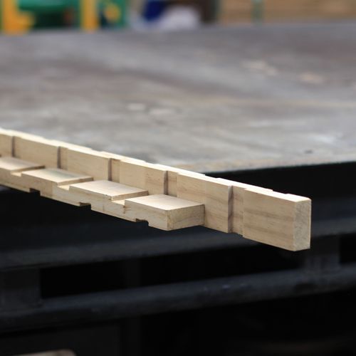 EB1 Castellated Timber Cavity Batten