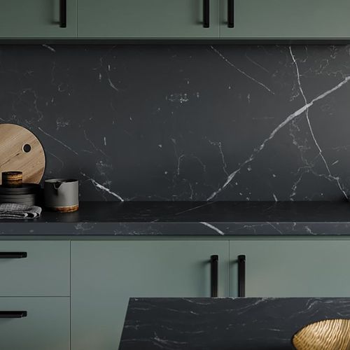 Iver Osaka Cabinet Pull Handle with Backplate