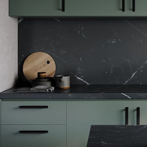 Iver Osaka Cabinet Pull Handle with Backplate