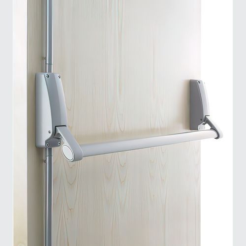 Briton Panic Bar Silver for Timber & Metal Doors