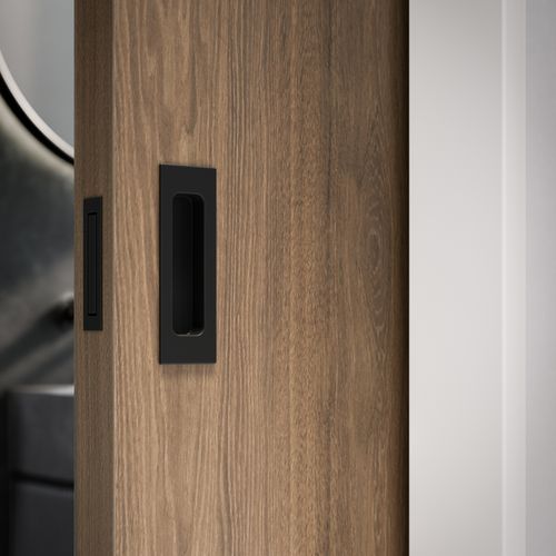 Cavity Slider Edge Pull | Matte Black