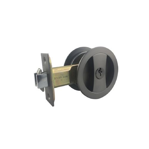 Cavity Entrance Set Key Turn/Finger Pull Nickel Graphite