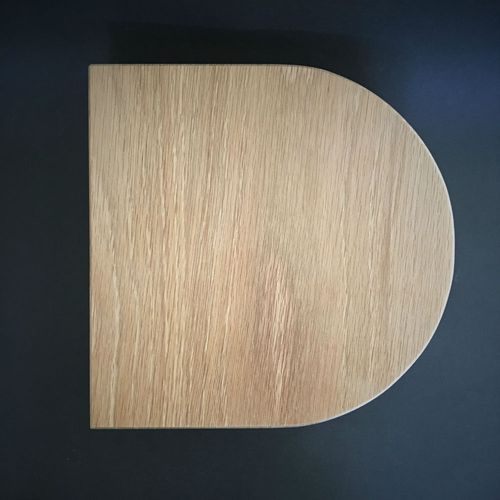 Enkel D-Form - Timber Door Handle - SDH009d