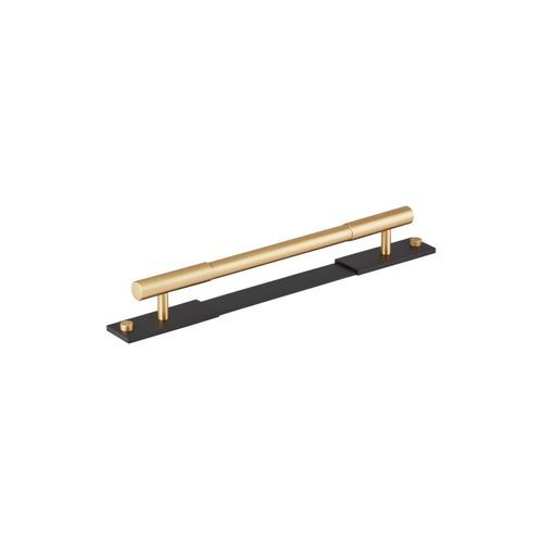 Armac Martin - Mix3 Plain Cabinet Handle with Backplate