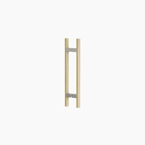 C3204OAK ROUND SECTION H-PULL BTB HANDLE