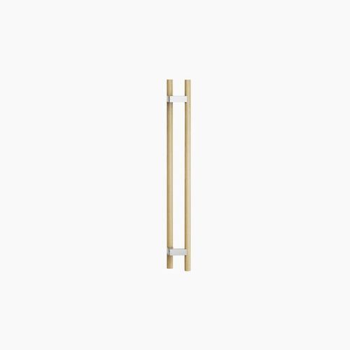 C3108OAK ROUND SECTION OFFSET H-PULL BTB HANDLE