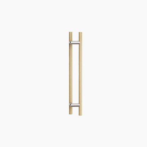C3306OAK - ROUND SECTION OFFSET H-PULL BTB HANDLE