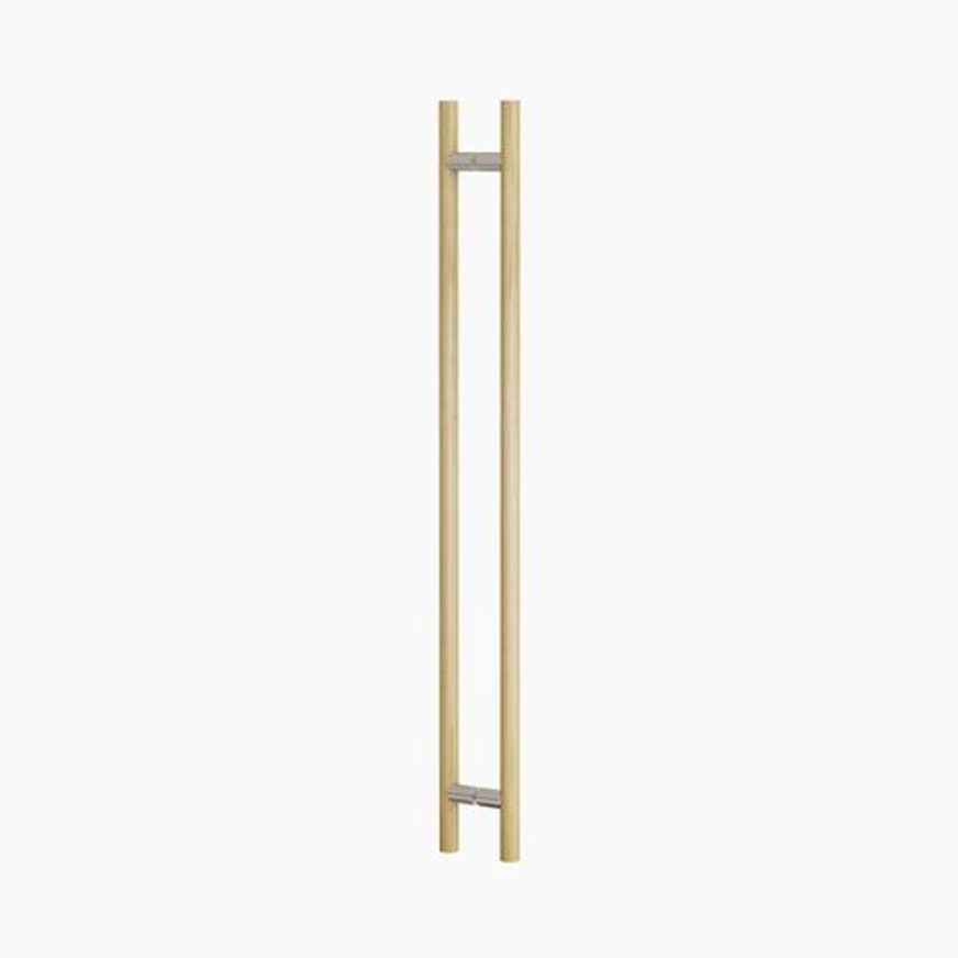 C3410OAK - ROUND SECTION H-PULL BTB HANDLE