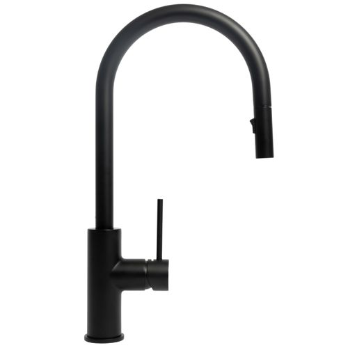 Mira Matte Black Pull Out Mixer