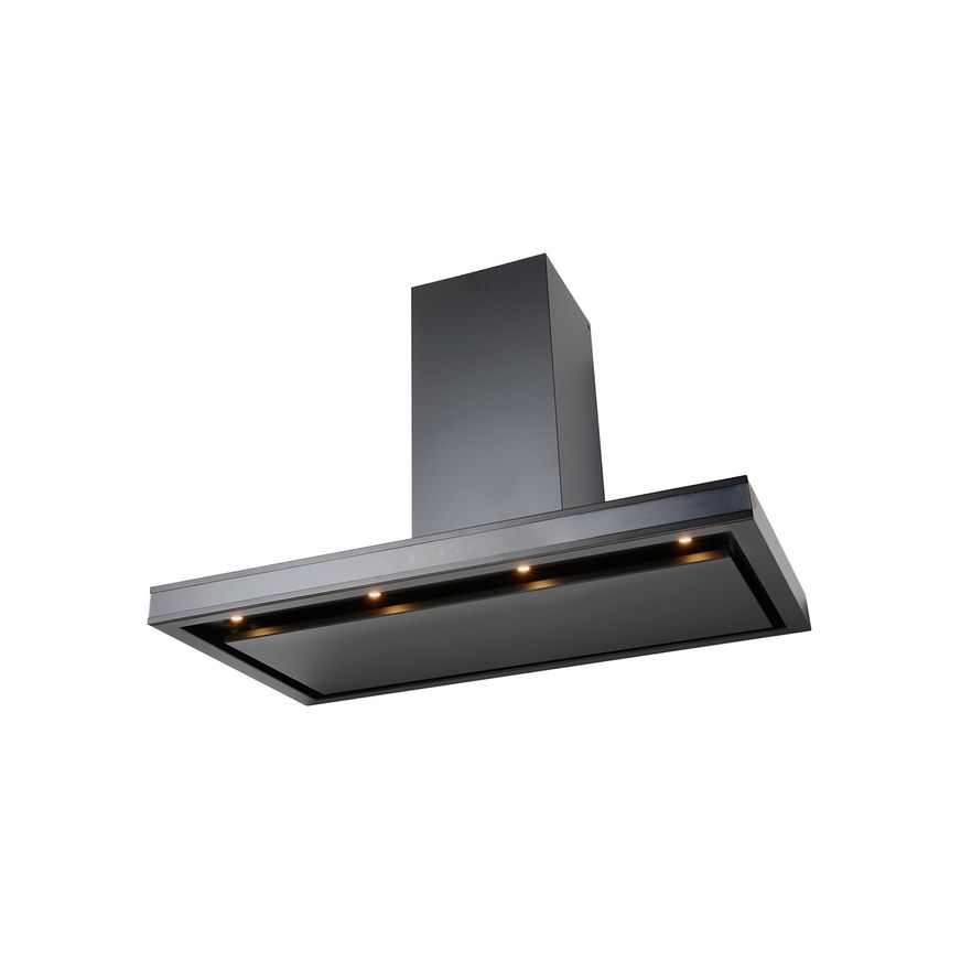 Silent Wallmount Rangehood 900mm - DS3326B-9S