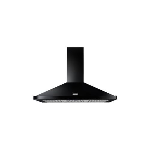 Falcon Black 90cm Canopy Rangehood