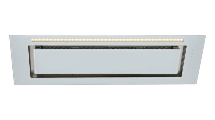 Silent White Undermount Rangehood 900mm - KLS-9GLASS