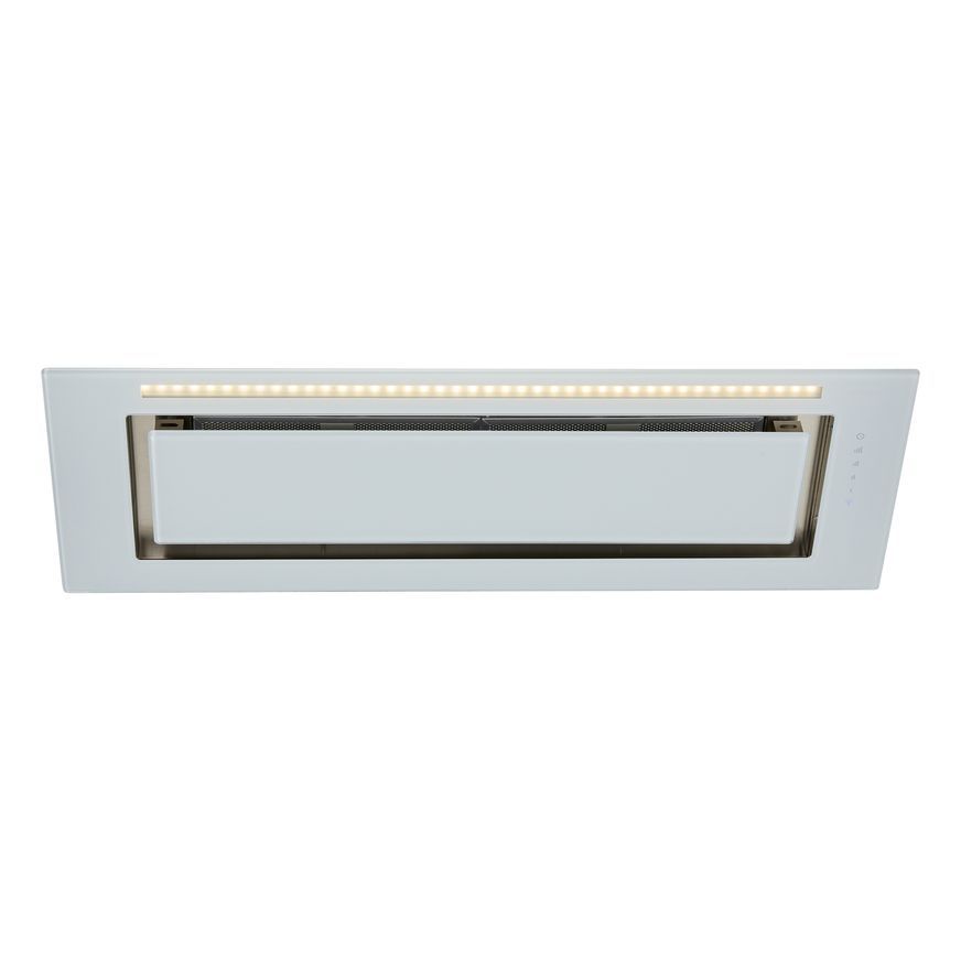 Silent White Undermount Rangehood 900mm - KLS-9GLASS