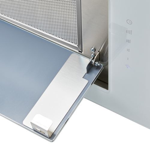 Silent White Undermount Rangehood 900mm - KLS-9GLASS