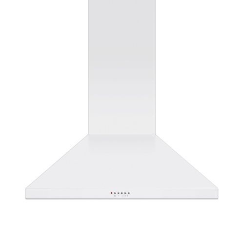 Wall Rangehood, 90cm, Pyramid Chimney, White