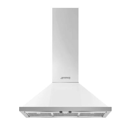 Smeg Portofino 90cm Wallmount Canopy Rangehood - White