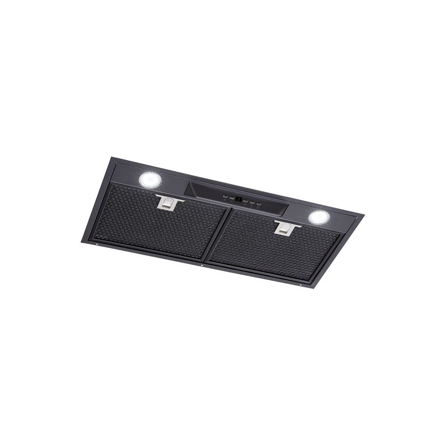 Silent Black Undermount Rangehood 900mm - UM1170-6BS