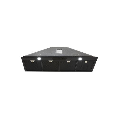 Silent Black Undermount Rangehood 1200mm - UM1390-12BS