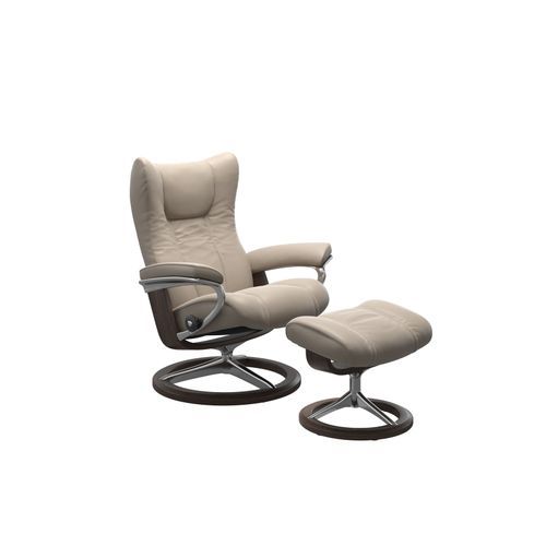 Stressless® Wing (L) Signature Recliner