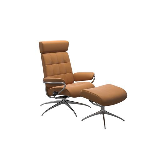 Stressless® London Star Recliner w/ Adjustable Headrest