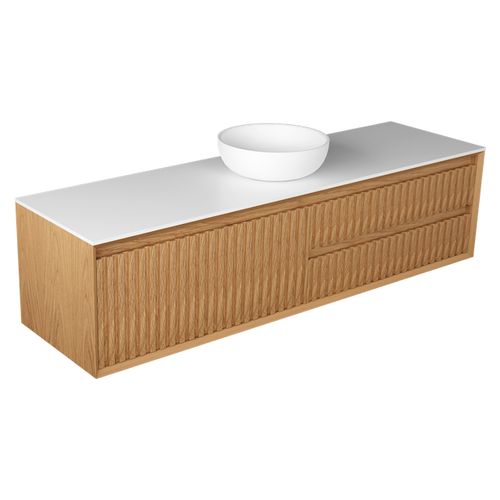 Plato Largo 1800 3 Drawer Wall Hung Vanity Range