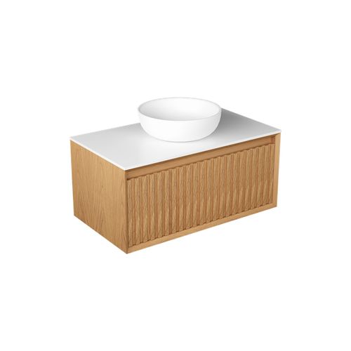 Plato Largo 900 Single Drawer Wall Hung Vanity
