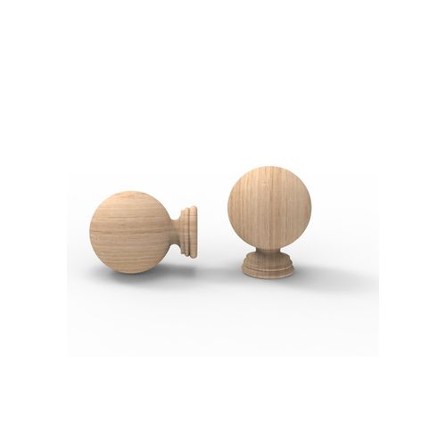 Large Ball - Curtain Rod Finial