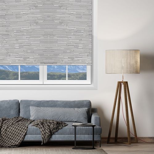 Motorised Light Filtering Roller Blinds