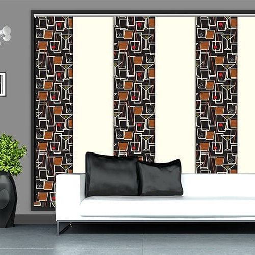 Elite Blackout Panel Blinds - 6 Panel