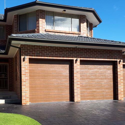 Colorbond® Garage Doors | Timber Look