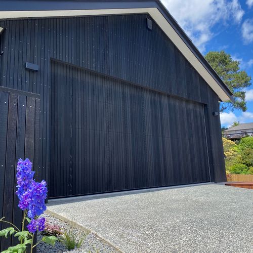 Cedar Sectional Garage Door