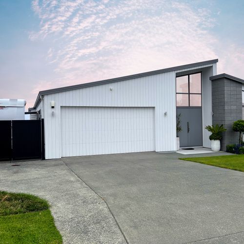Cedar Sectional Garage Door