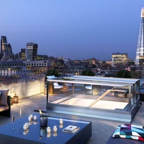 Urbane Free Standing Skybox Rooflight