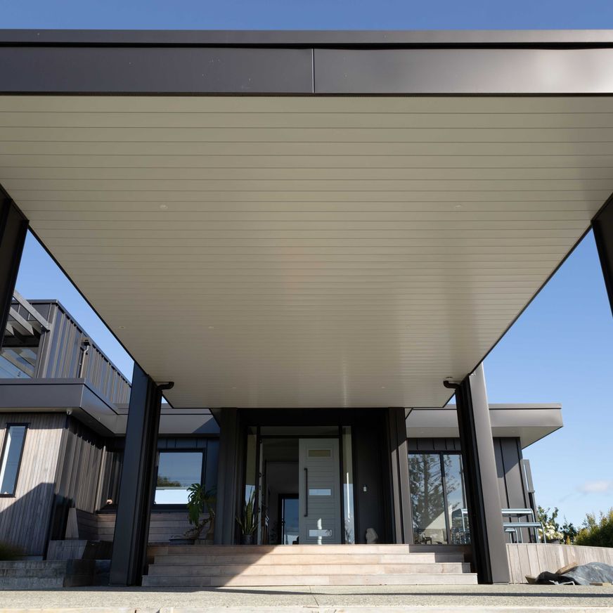 Ribon Continuous Interlocking Soffit system