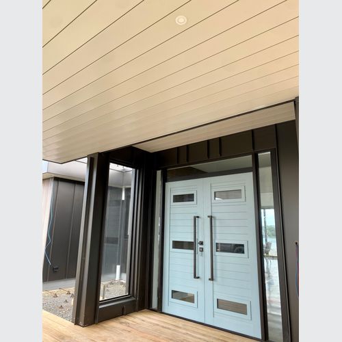 Ribon Continuous Interlocking Soffit system