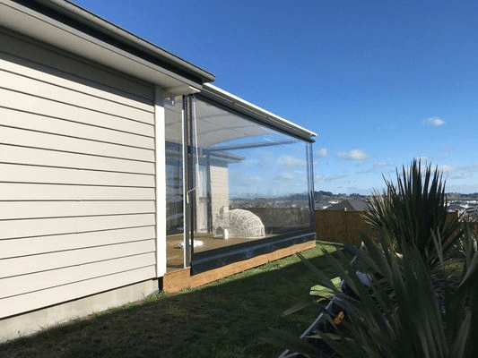 Outdoor  Pergo Trak Blinds
