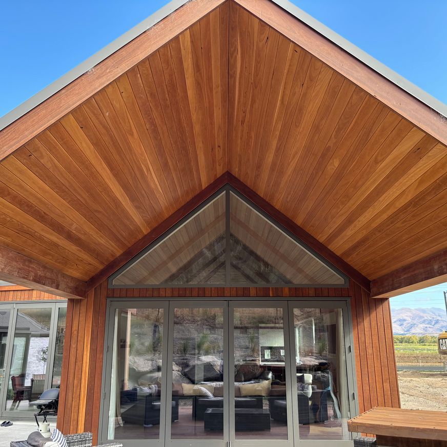 Hardwood Vertical Shiplap Cladding System