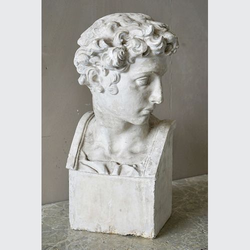 Plaster Bust of Giuliano de Medici, Michelangelo