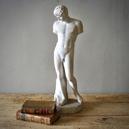 French Plaster Roman Statue of Antinus