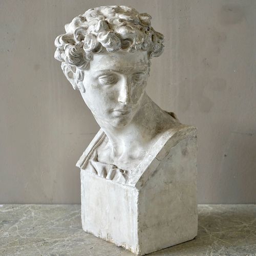 Plaster Bust of Giuliano de Medici, Michelangelo