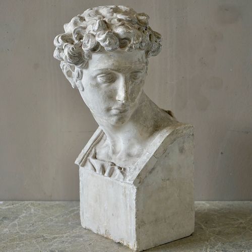 Plaster Bust of Giuliano de Medici, Michelangelo
