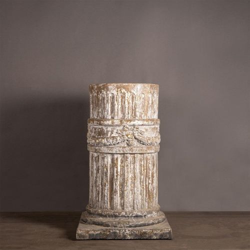 Louis XVI Column with Ribbon