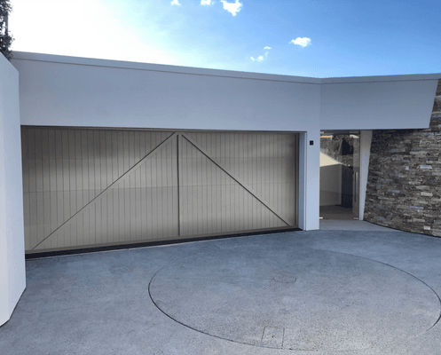 Barn Style Aluminium Garage Door