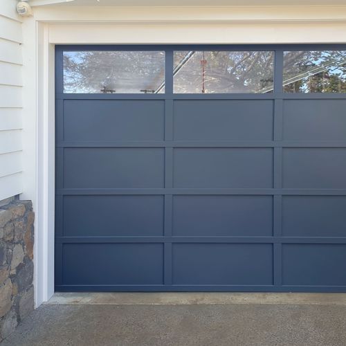 Aluminium Board & Batten Garage Door