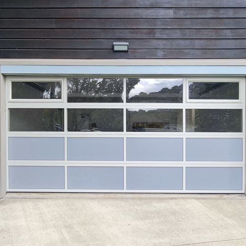 Openable Window Garage Door