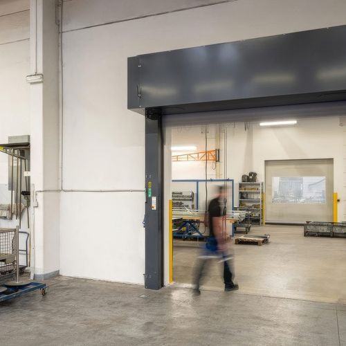 High-speed turbo roll-up door EFA-STR® Flex