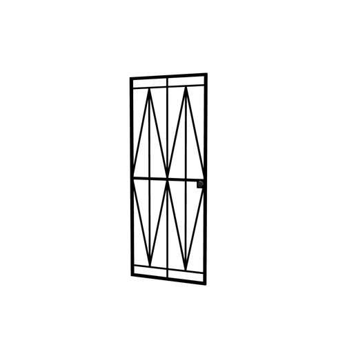 Leadlight Alt Security Door