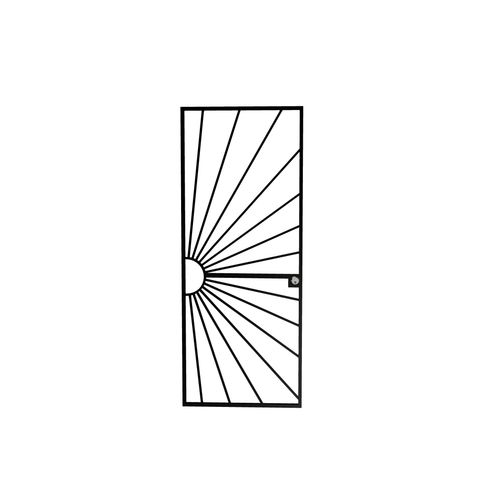Radiant Security Door