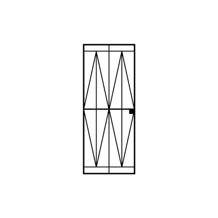 Leadlight Alt Security Door