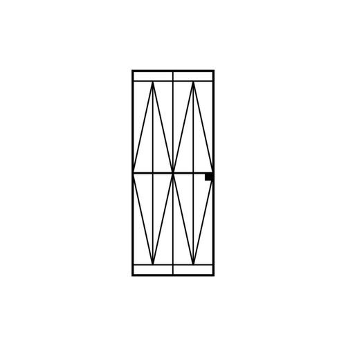 Leadlight Alt Security Door